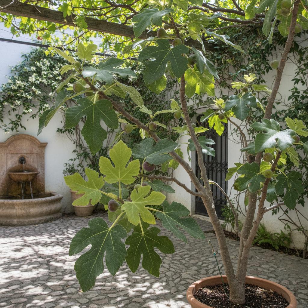 Palmenblättrige Feige (Ficus palmata)