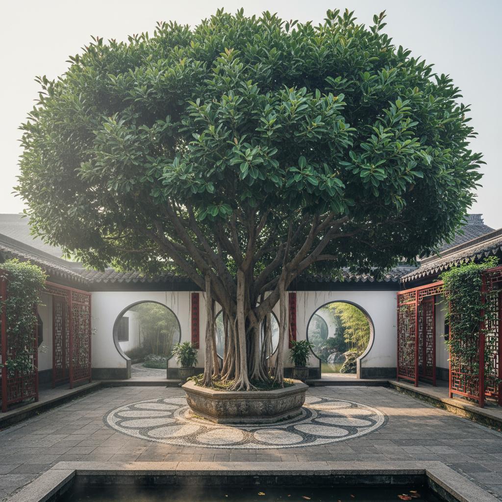 Hoher Feigenbaum (Ficus altissima)