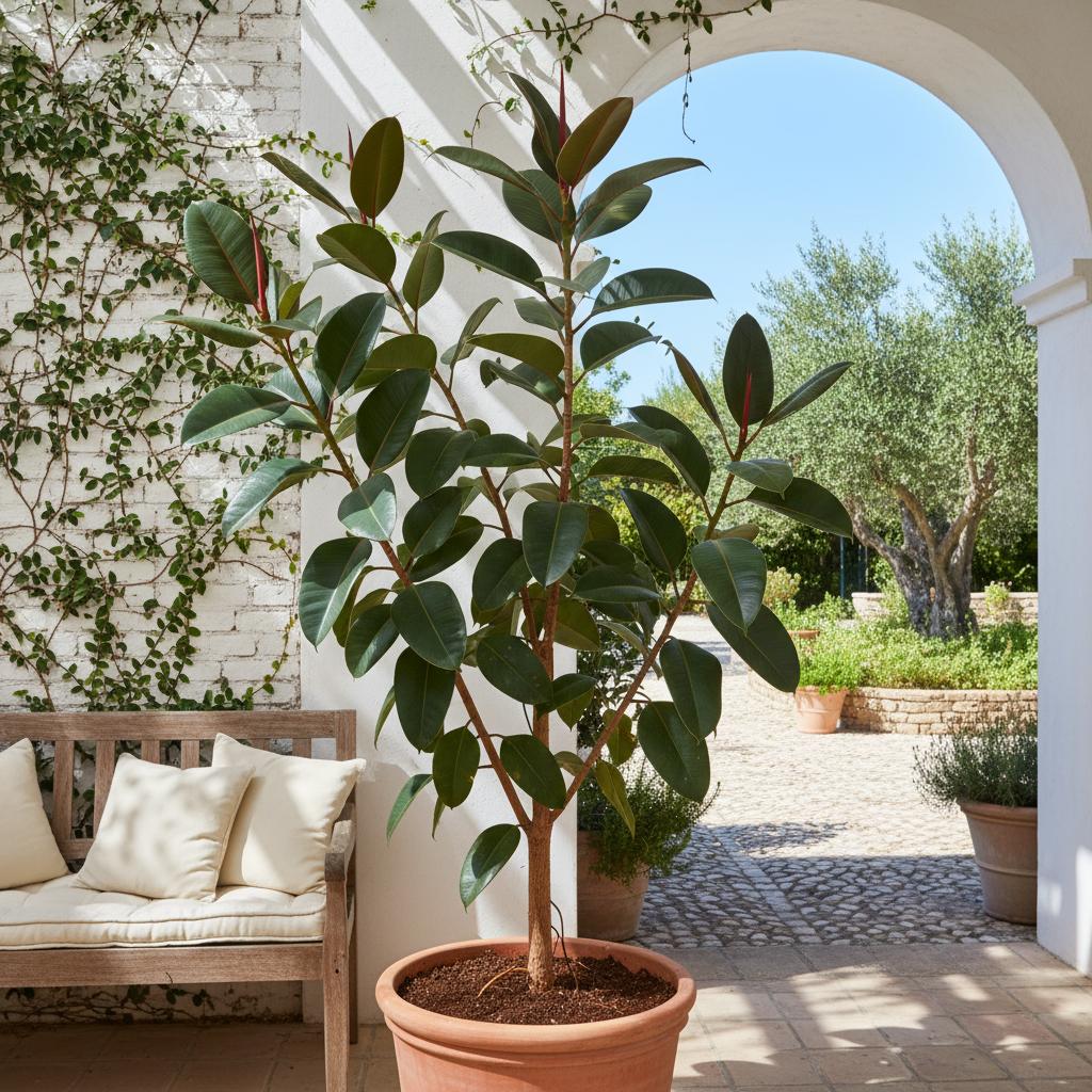 Robusta-Gummibaum (Ficus elastica robusta)