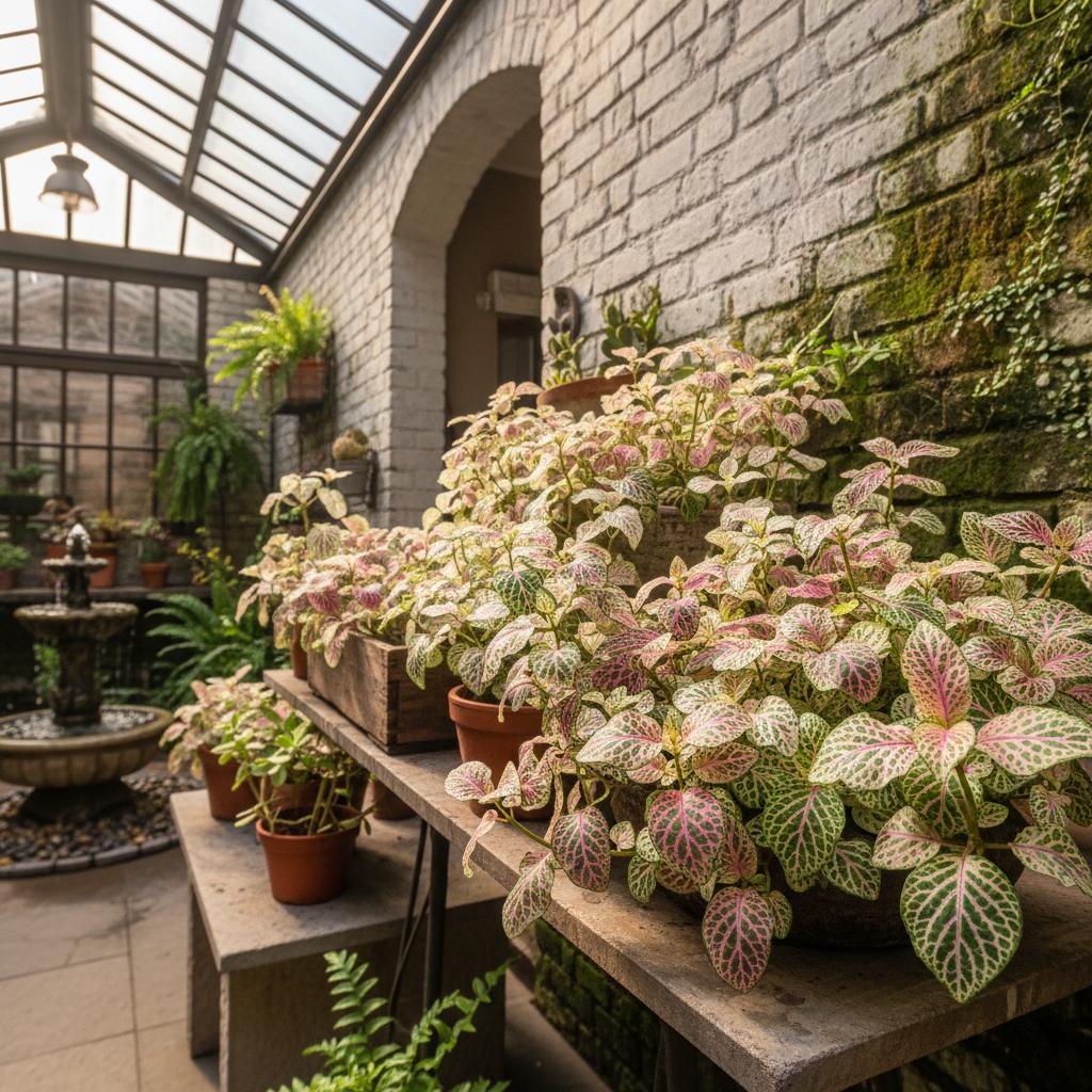 Fittonia (Pianta delle Rete) (Fittonia albivenis 'Frankie')