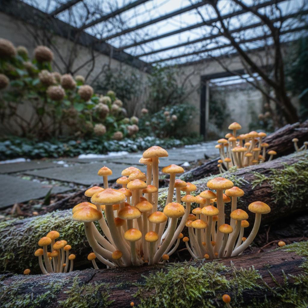 金針菇 (Flammulina velutipes)