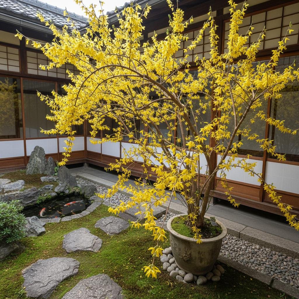 Forsythie (Forsythia × intermedia)