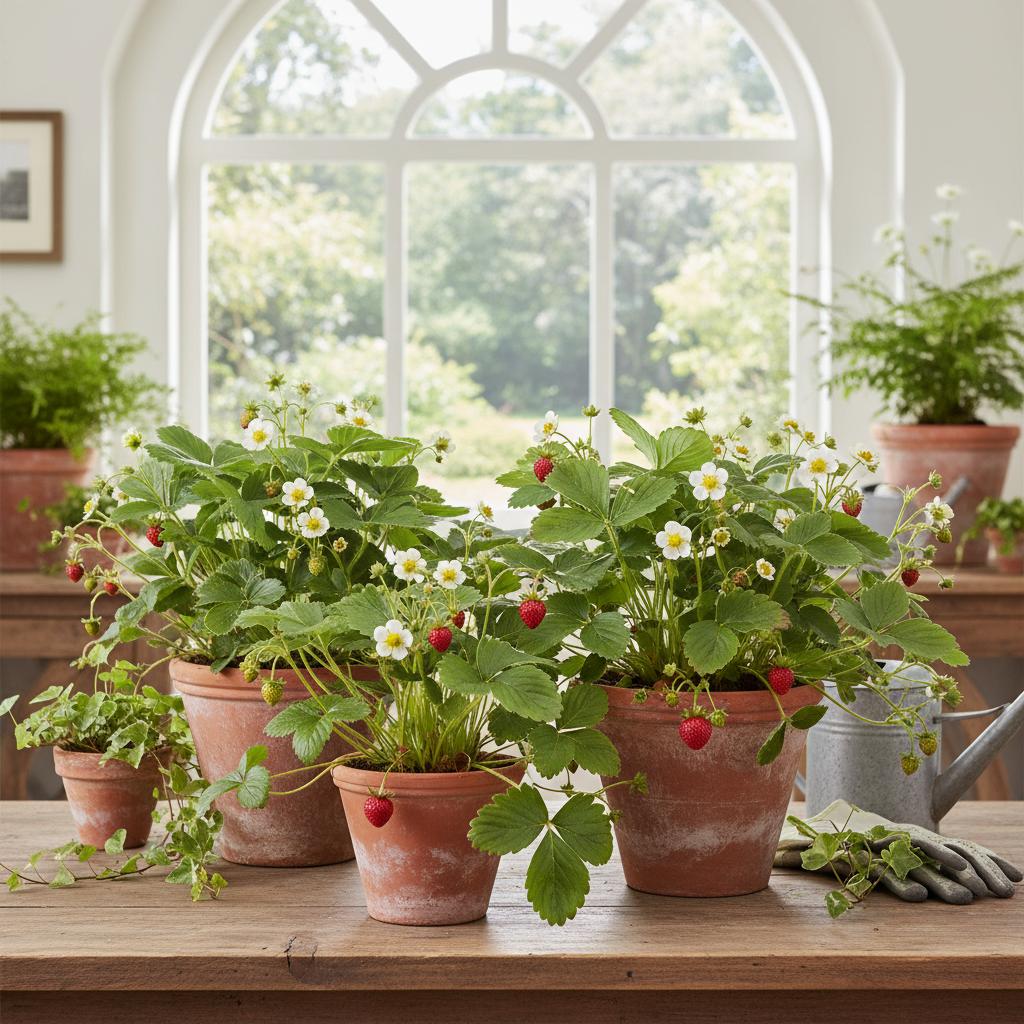 Wald-Erdbeere 'Mignonette' (Fragaria vesca 'Mignonette')