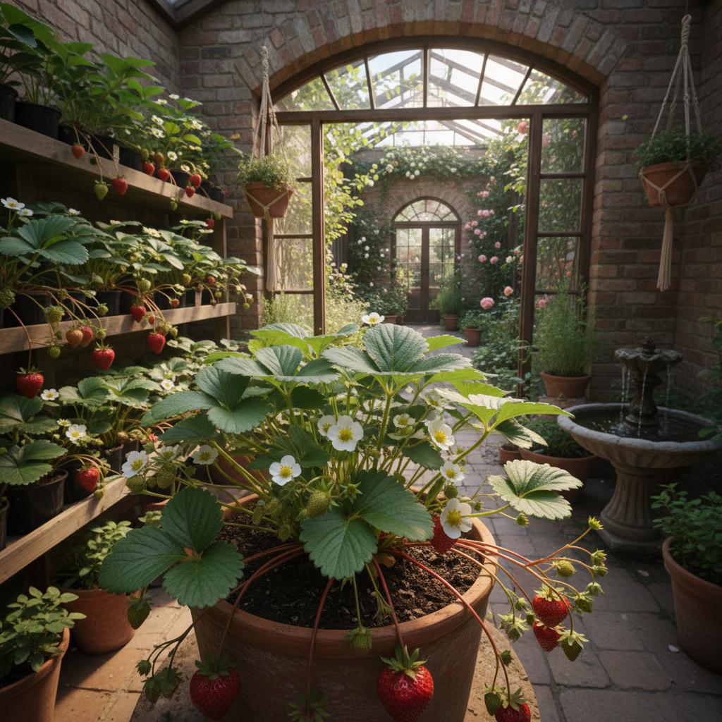 Quinalt-Erdbeere (Fragaria × ananassa 'Quinalt')