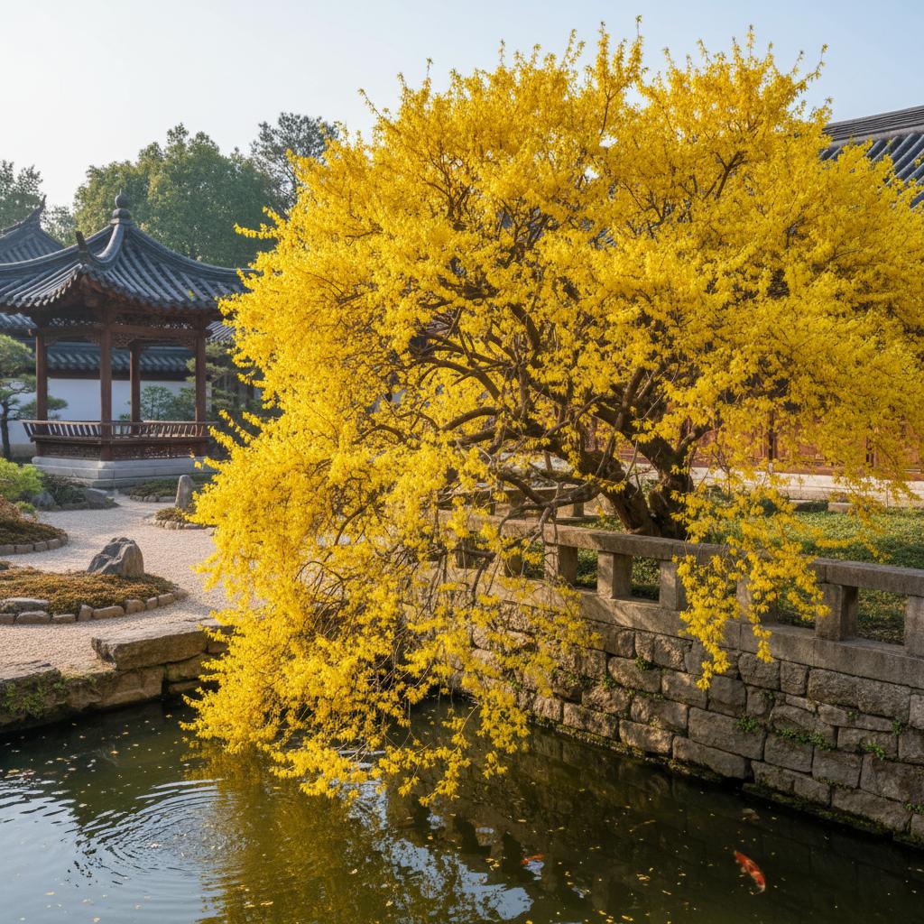 Hänge-Forsythie (Forsythia suspensa)