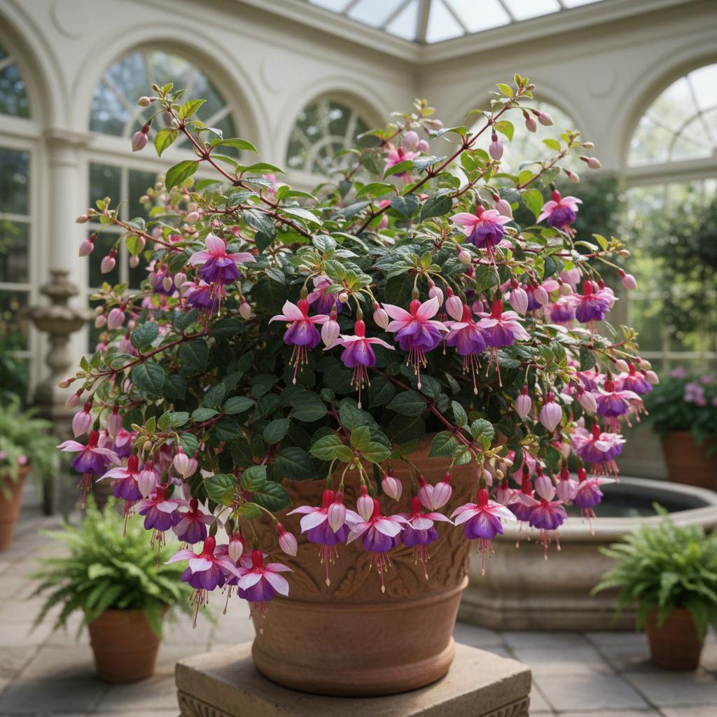 Fuchsie (Fuchsia hybrida)