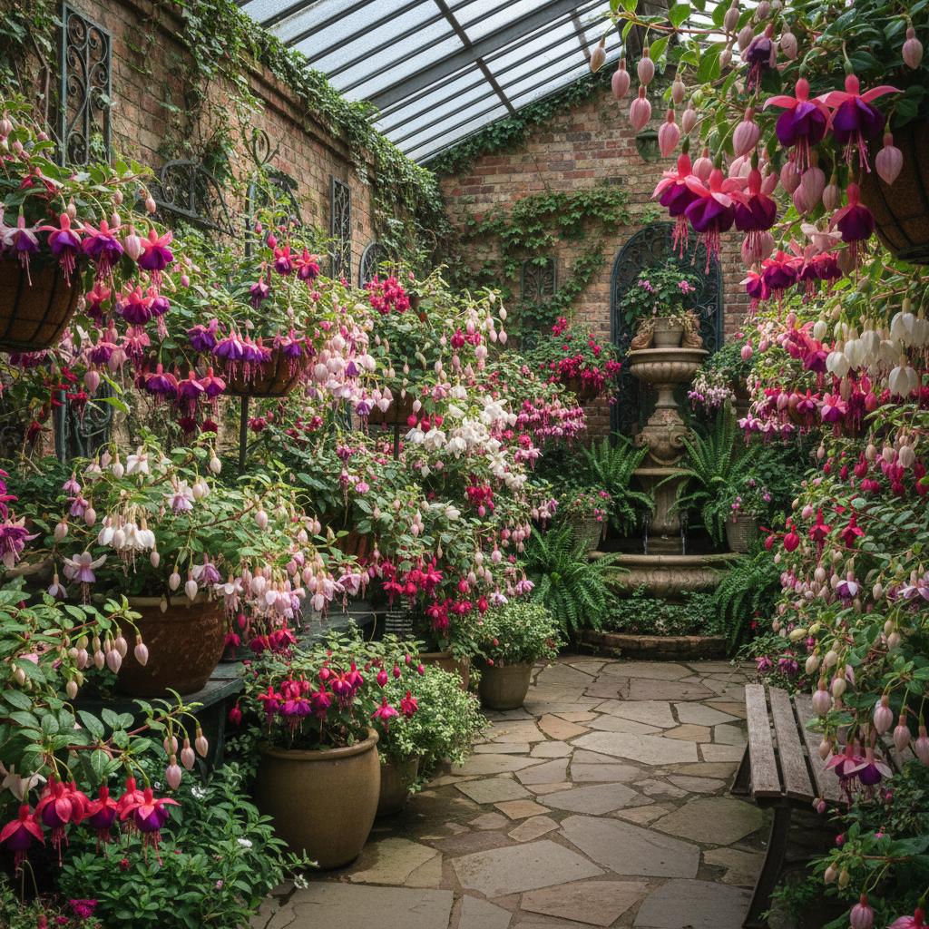 Fuchsie (Fuchsia cultivars)