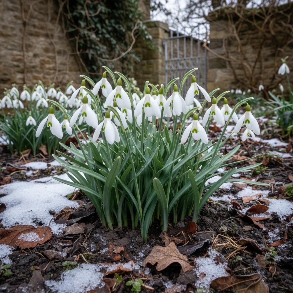Elwes-Schneeglöckchen (Galanthus elwesii)