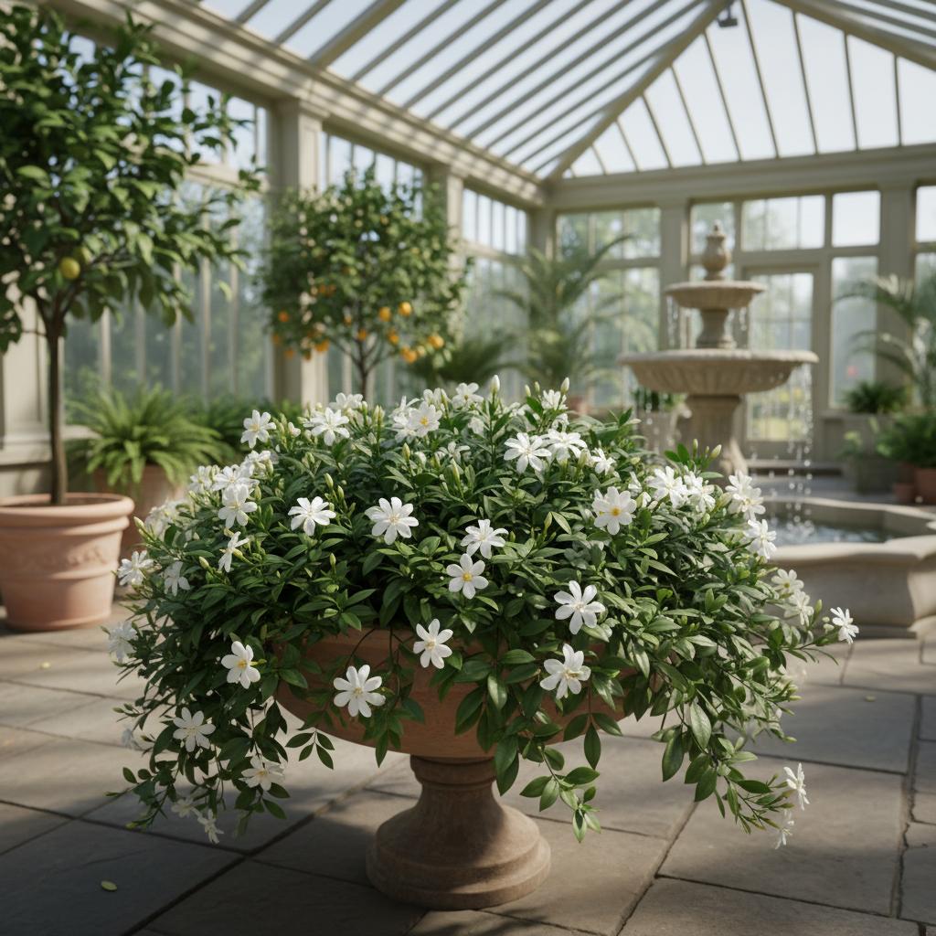 Zwerg-Gardenie (Gardenia jasminoides 'Radicans')
