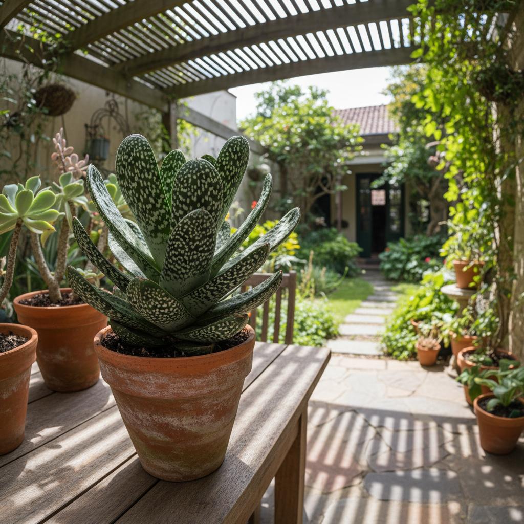 Silber-Gasterie (Gasteria 'Silver')