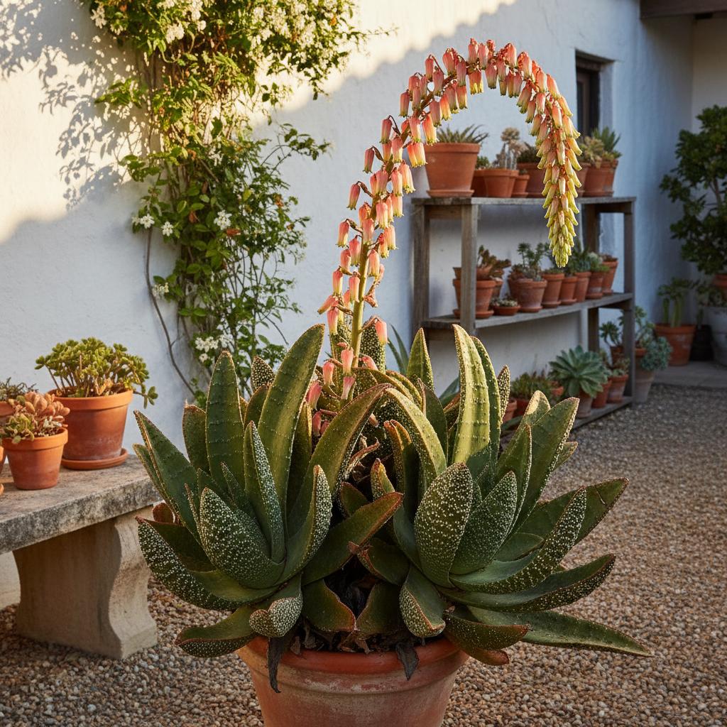 Scherenblättrige Gasterie (Gasteria acinacifolia)