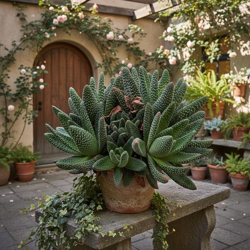 Knoblauch-Gasterie (Gasteria verrucosa)