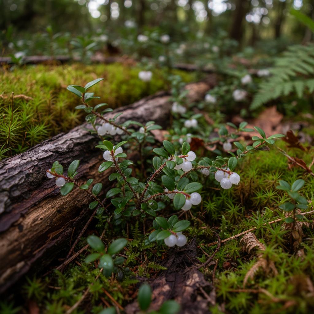 Kriechende Gaultherie (Gaultheria hispidula)
