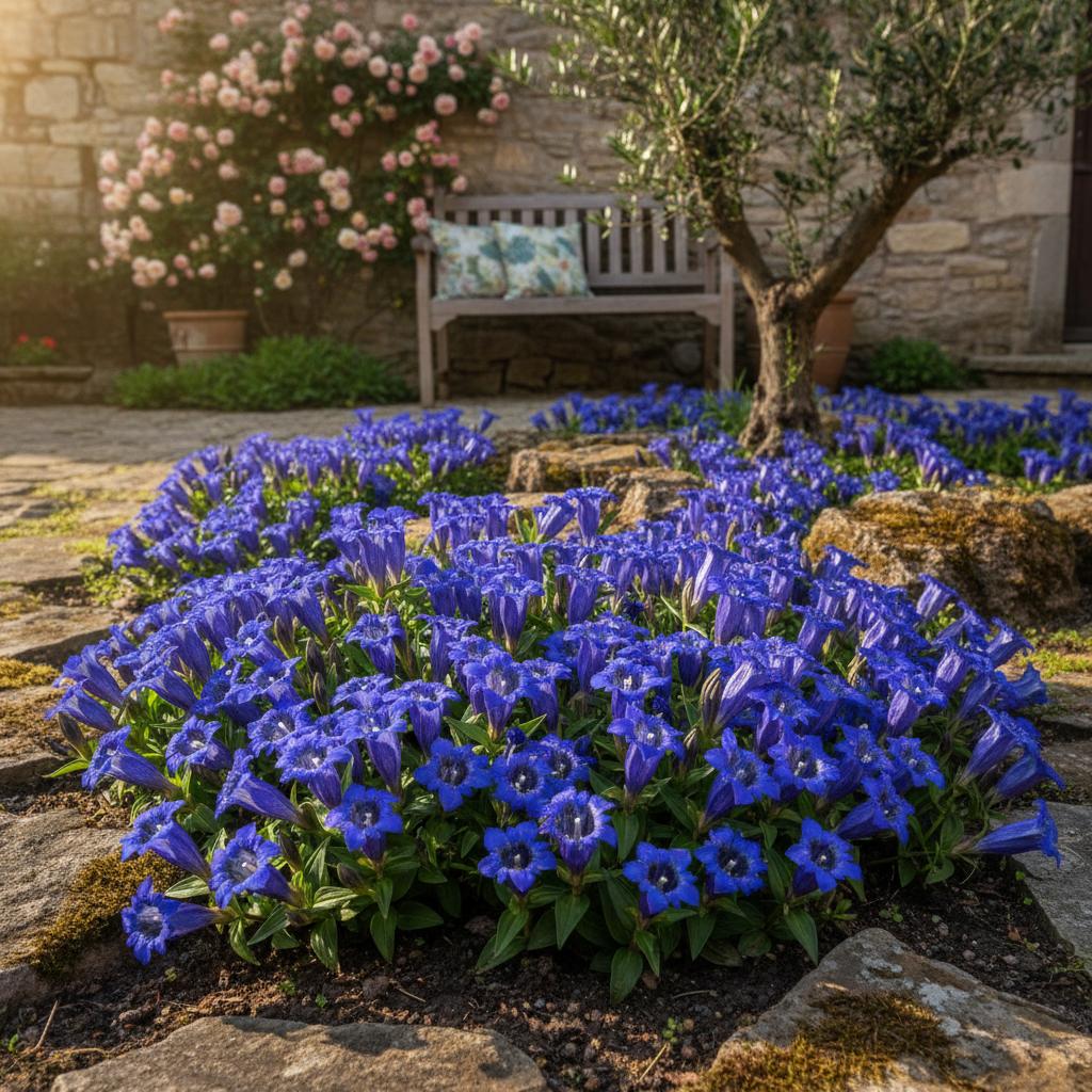 Stängelloser Enzian (Gentiana acaulis)