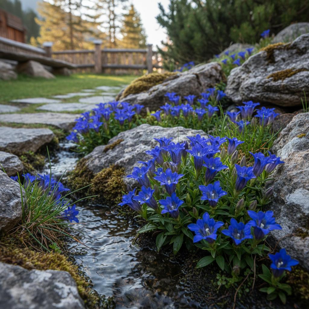 Bayerischer Enzian (Gentiana bavarica)