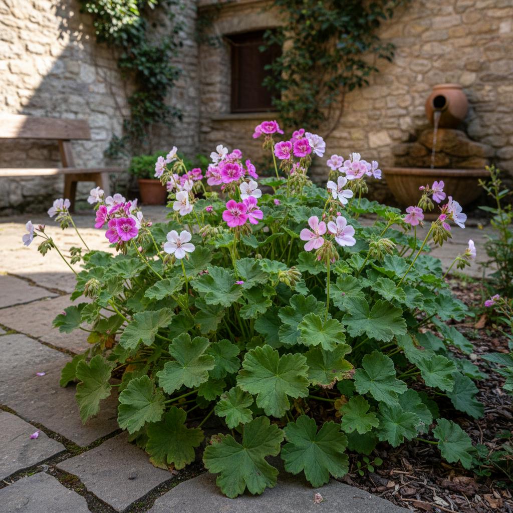 Großwurziger Storchschnabel (Geranium macrorrhizum)