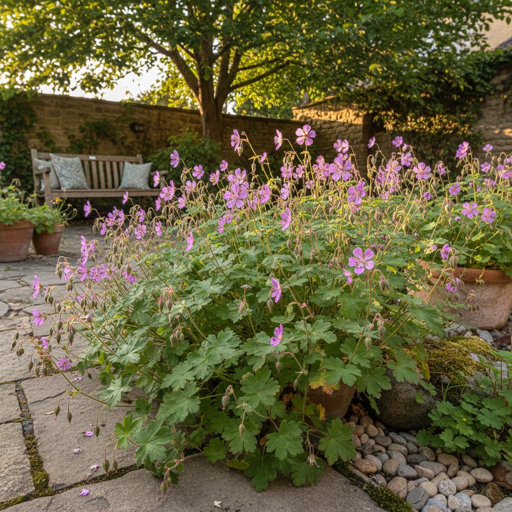 Taubenkropf-Storchschnabel (Geranium columbinum)