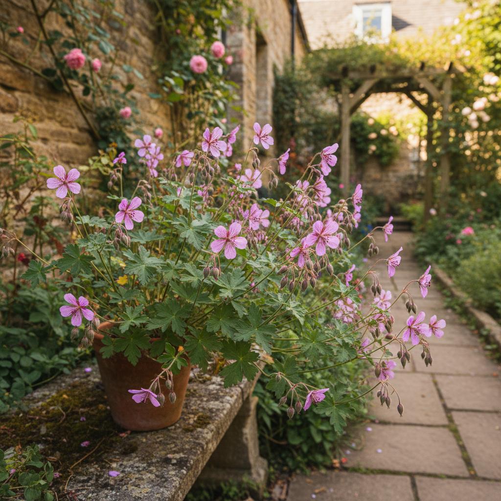 Purpur-Storchschnabel (Geranium purpureum)