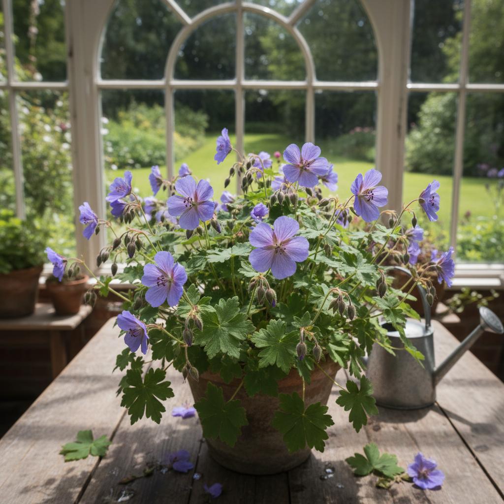 Wald-Storchschnabel (Geranium sylvaticum)