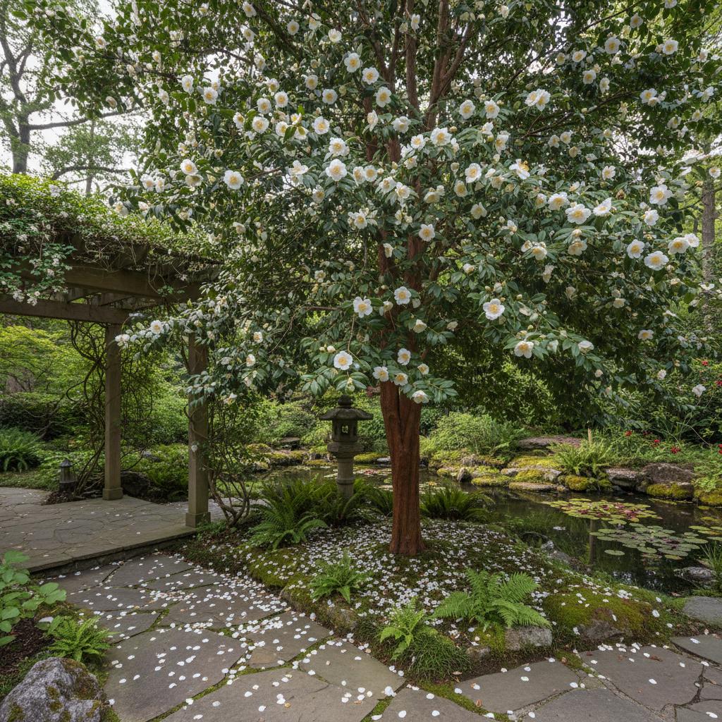 Weiße Gordonie (Gordonia lasianthus)
