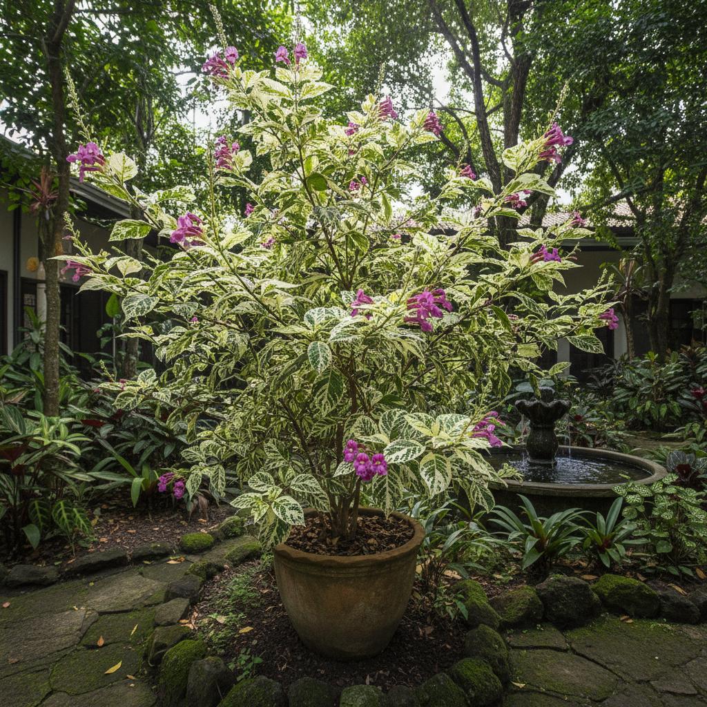 Karikaturpflanze (Graptophyllum pictum)