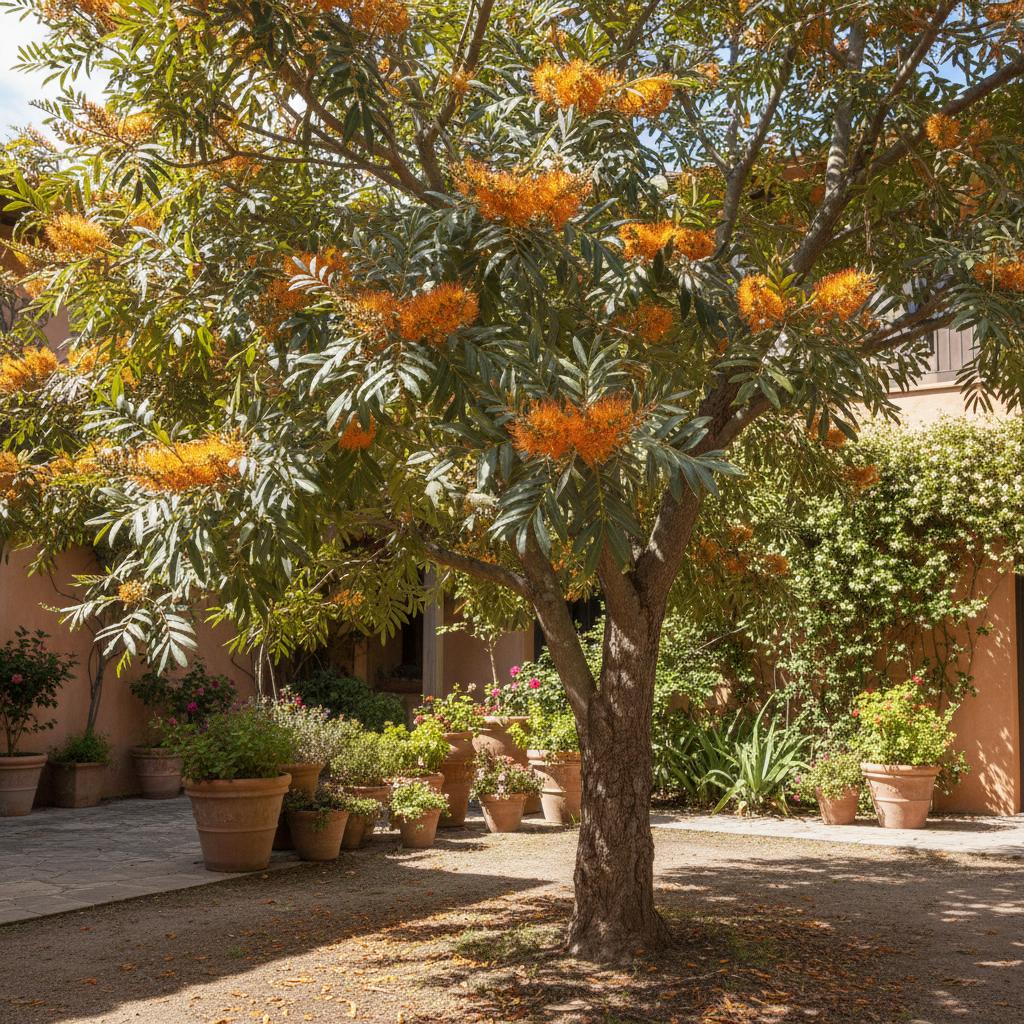 Seideneiche (Grevillea robusta)