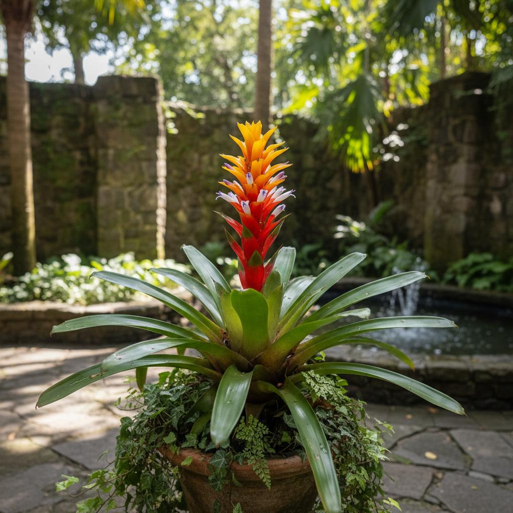 Guzmania (Schwammpflanze) (Guzmania monostachia)