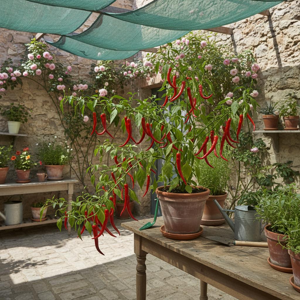 卡宴辣椒 (Capsicum annuum var. cayenne)