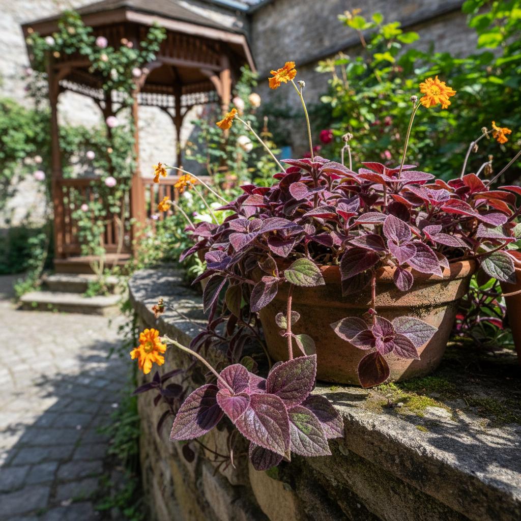 Purpurblättrige Gynura (Gynura sarmentosa)