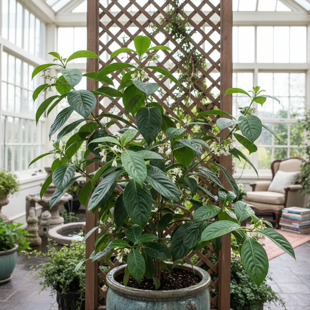 Glänzende Muschelholz-Pflanze (Gymnanthes lucida)