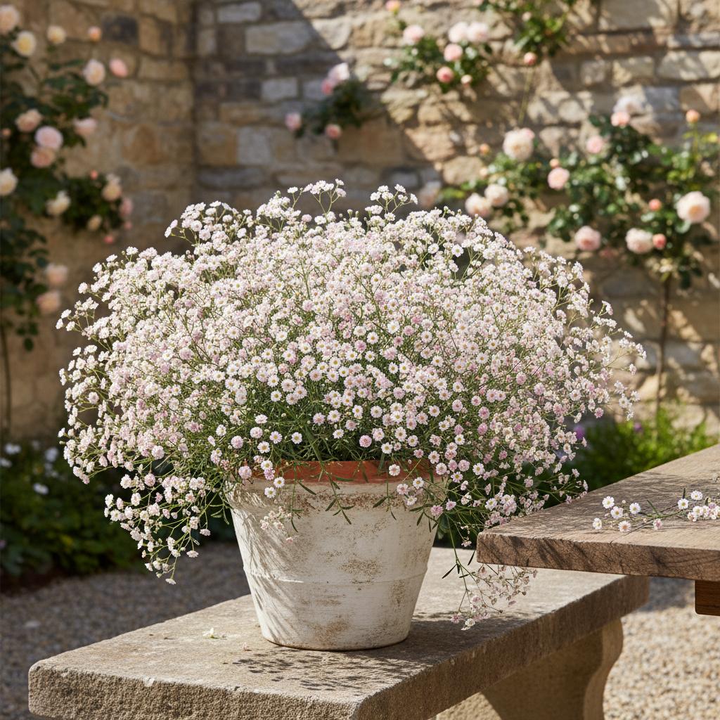 Mauer-Schleierkraut (Gypsophila muralis)