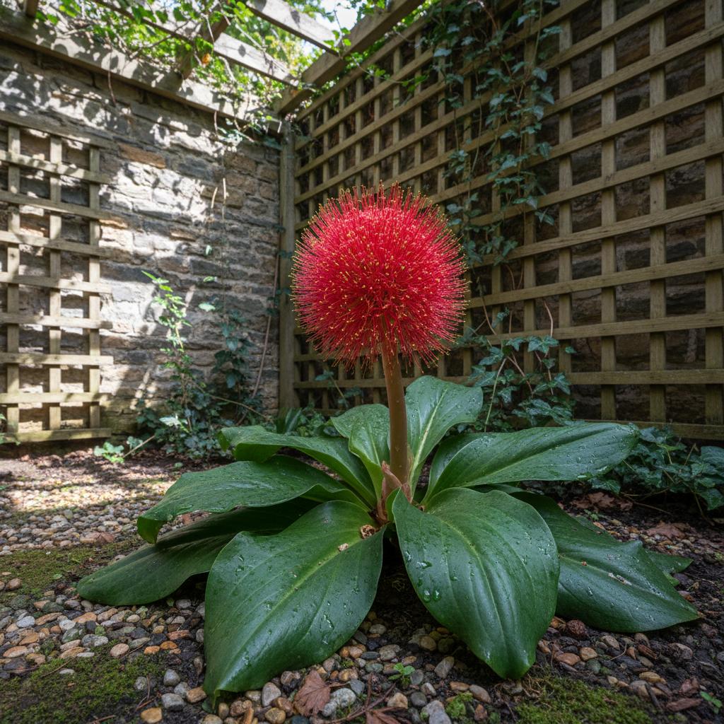 Haemanthus a poche foglie (Haemanthus pauculifolius)