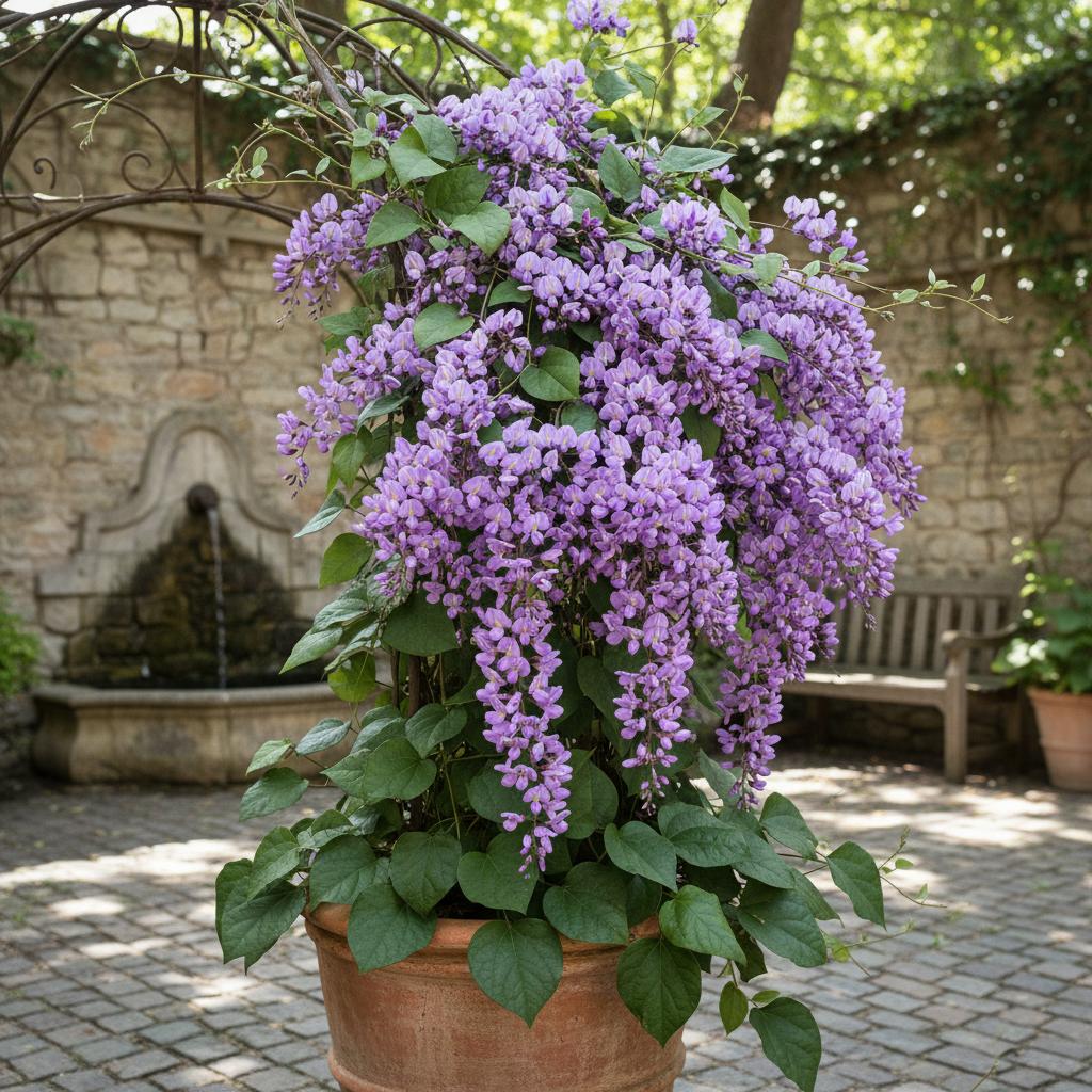 Glicine australiano 'Happy Wanderer' (Hardenbergia violacea 'Happy Wanderer')