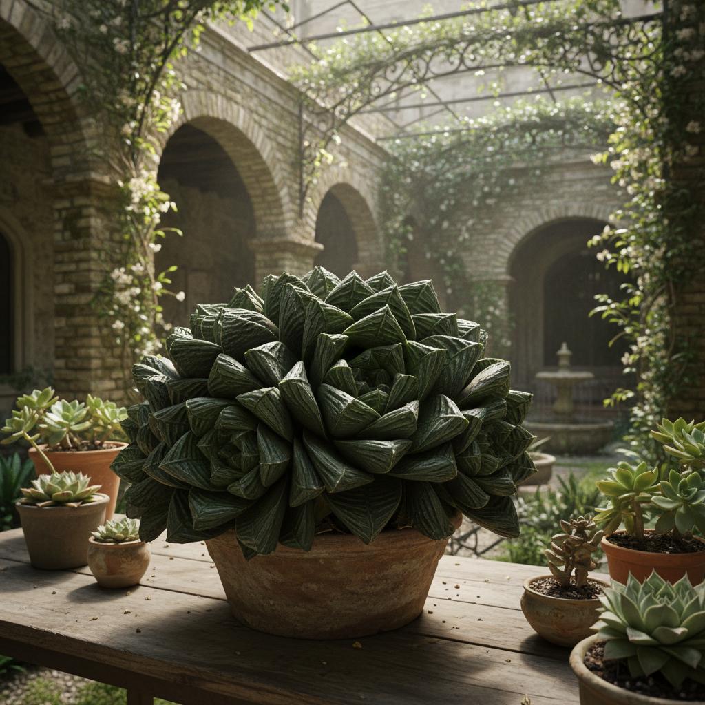 Haworthia a foglie limose (Haworthia limifolia Marloth)