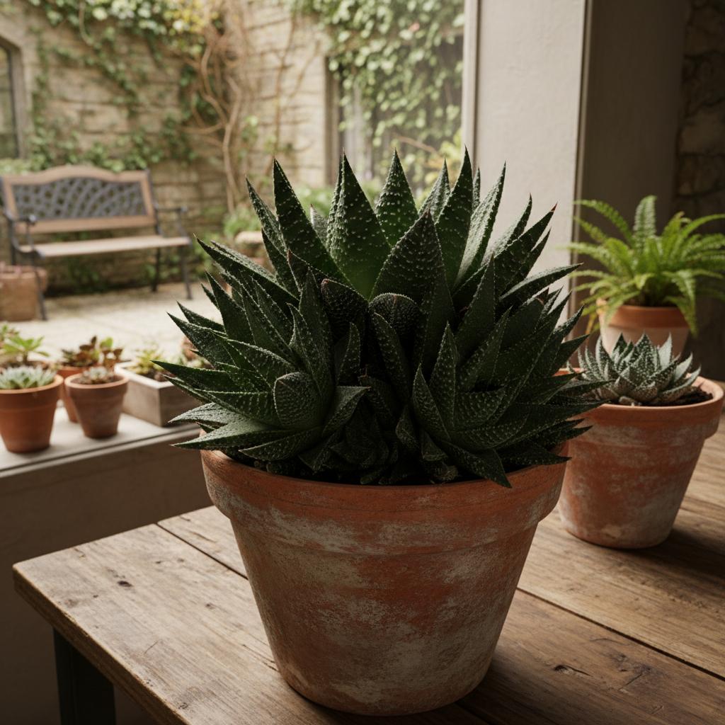 Haworthia di Bates (Haworthia marumiana var. batesiana)
