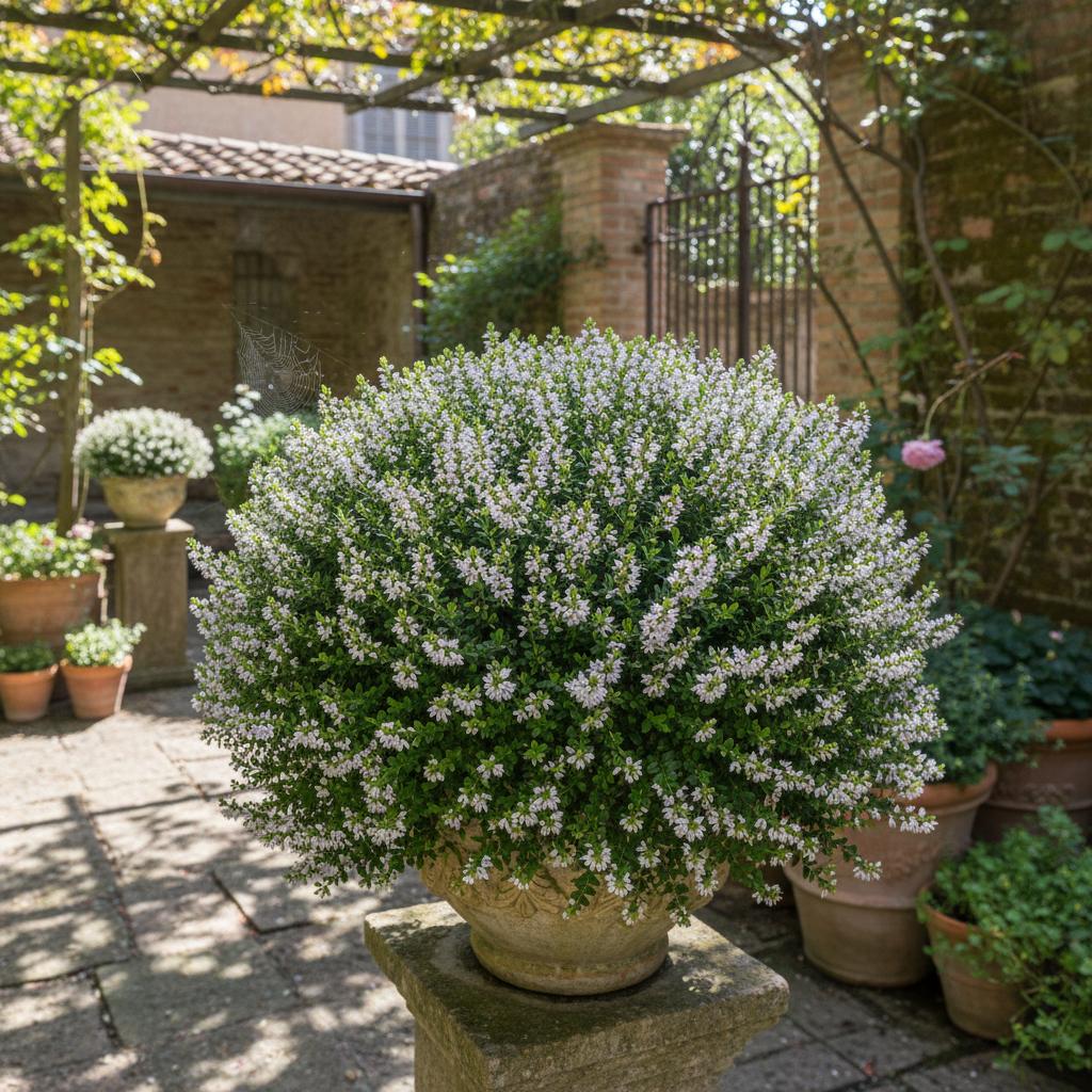 Hebe a foglie di bosso (Hebe buxifolia)