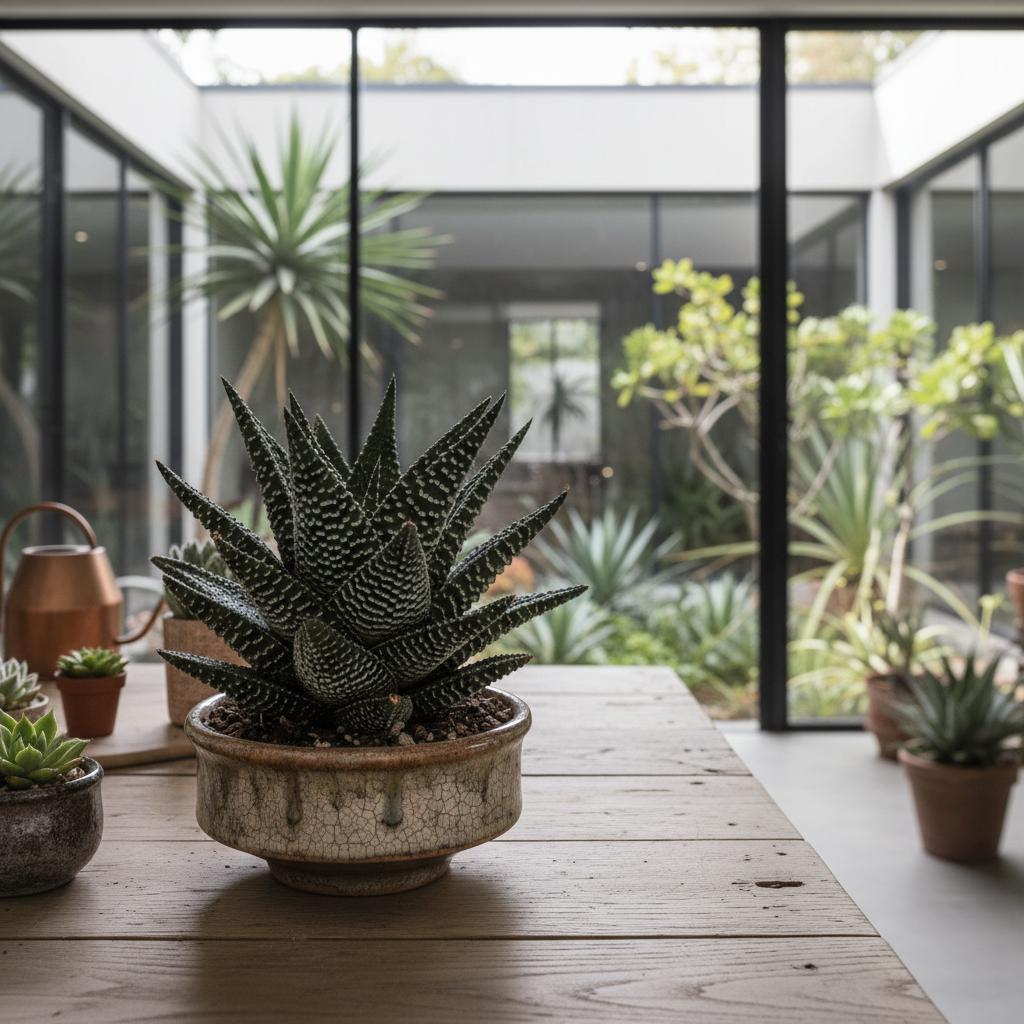 Haworthia nera (Haworthiopsis nigra)