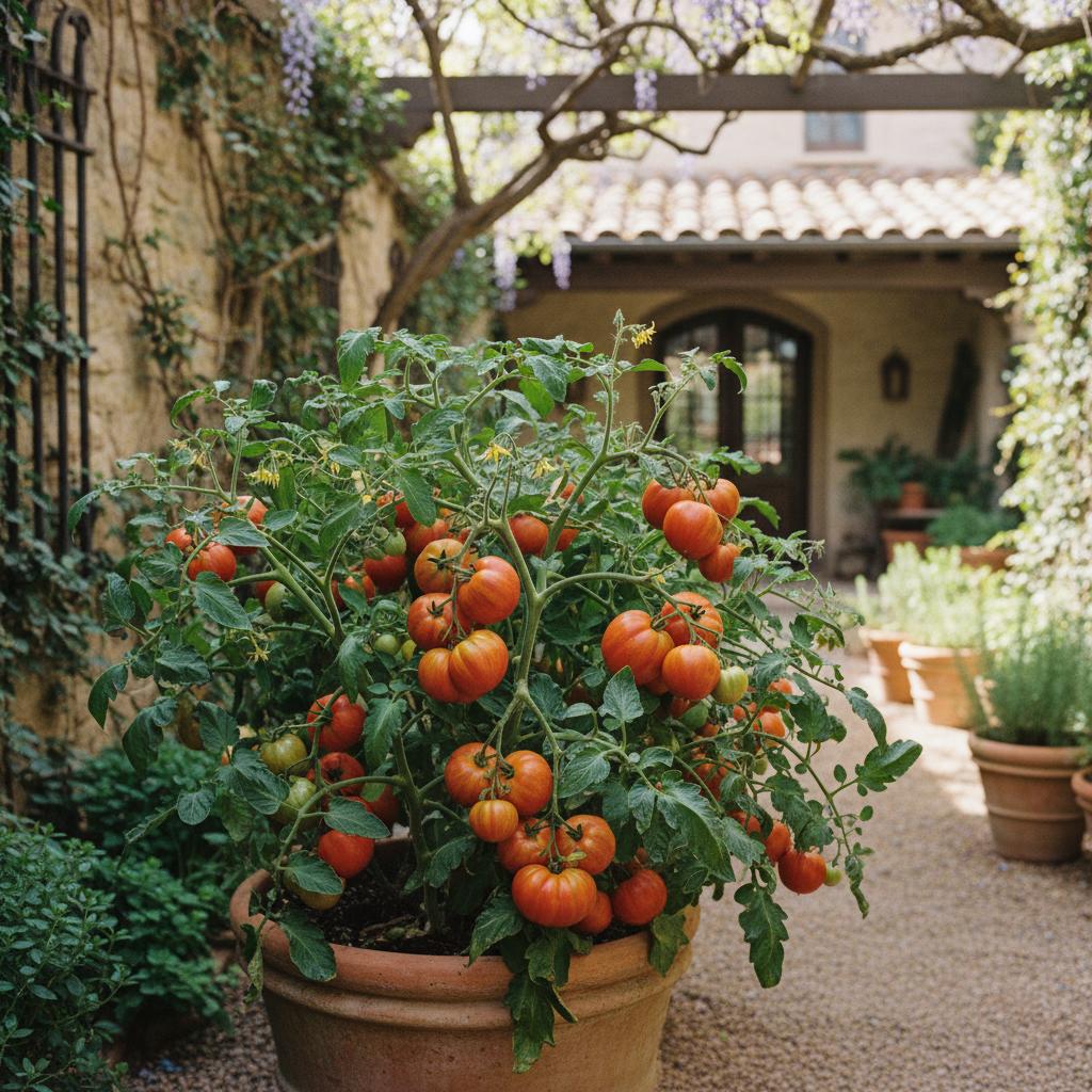 Heirloom-Tomate 'Heirloom Marriage Genuwine' (Solanum lycopersicum 'Heirloom Marriage Genuwine')