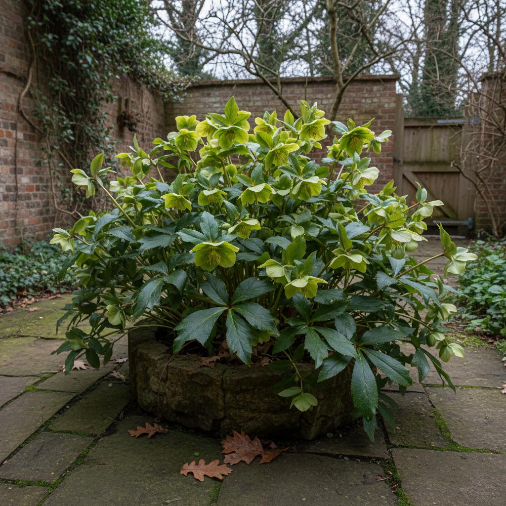 Elleboro verde (Helleborus viridis)