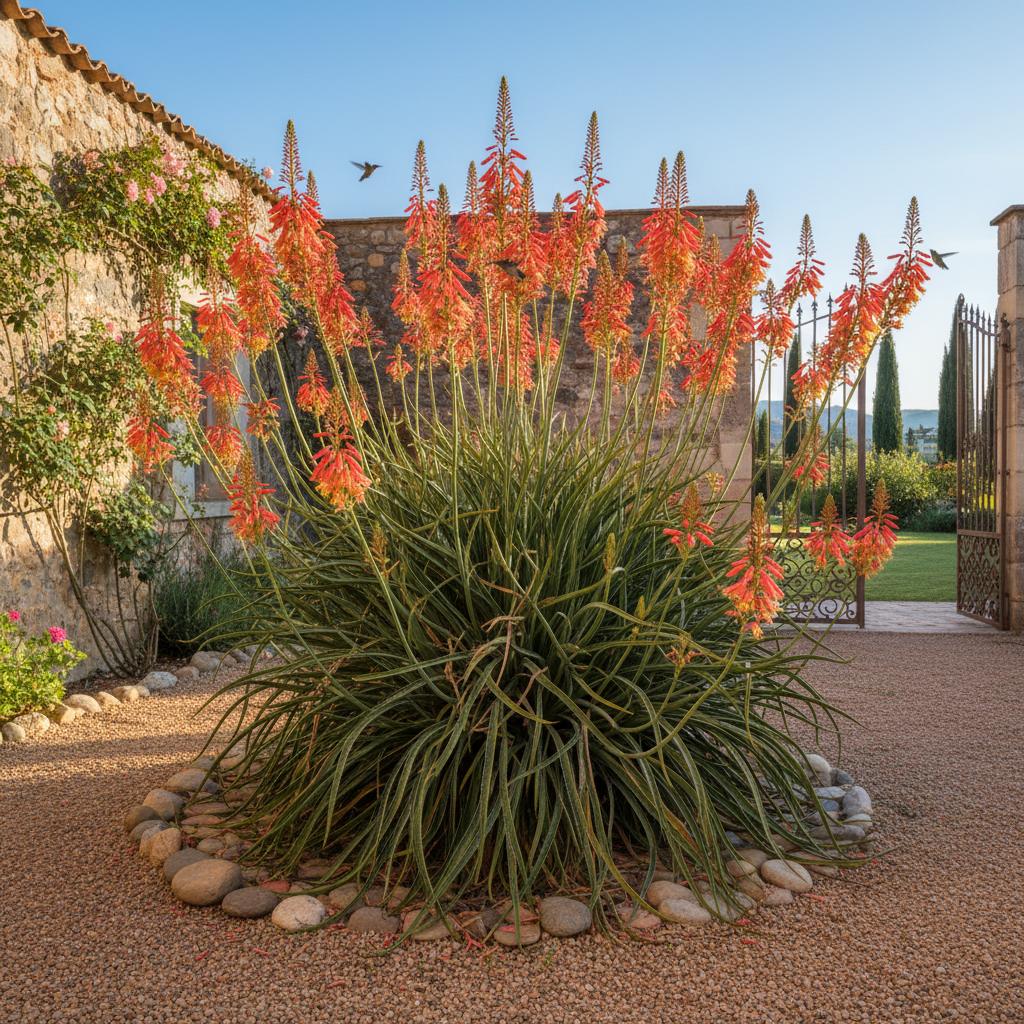 Yucca rossa (Hesperaloe a piccoli fiori) (Hesperaloe parviflora)