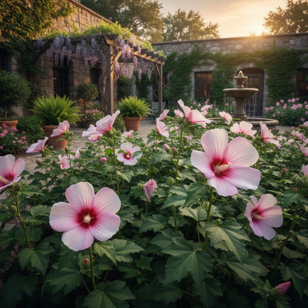 Ibisco gigante americano (Hibiscus moscheutos)