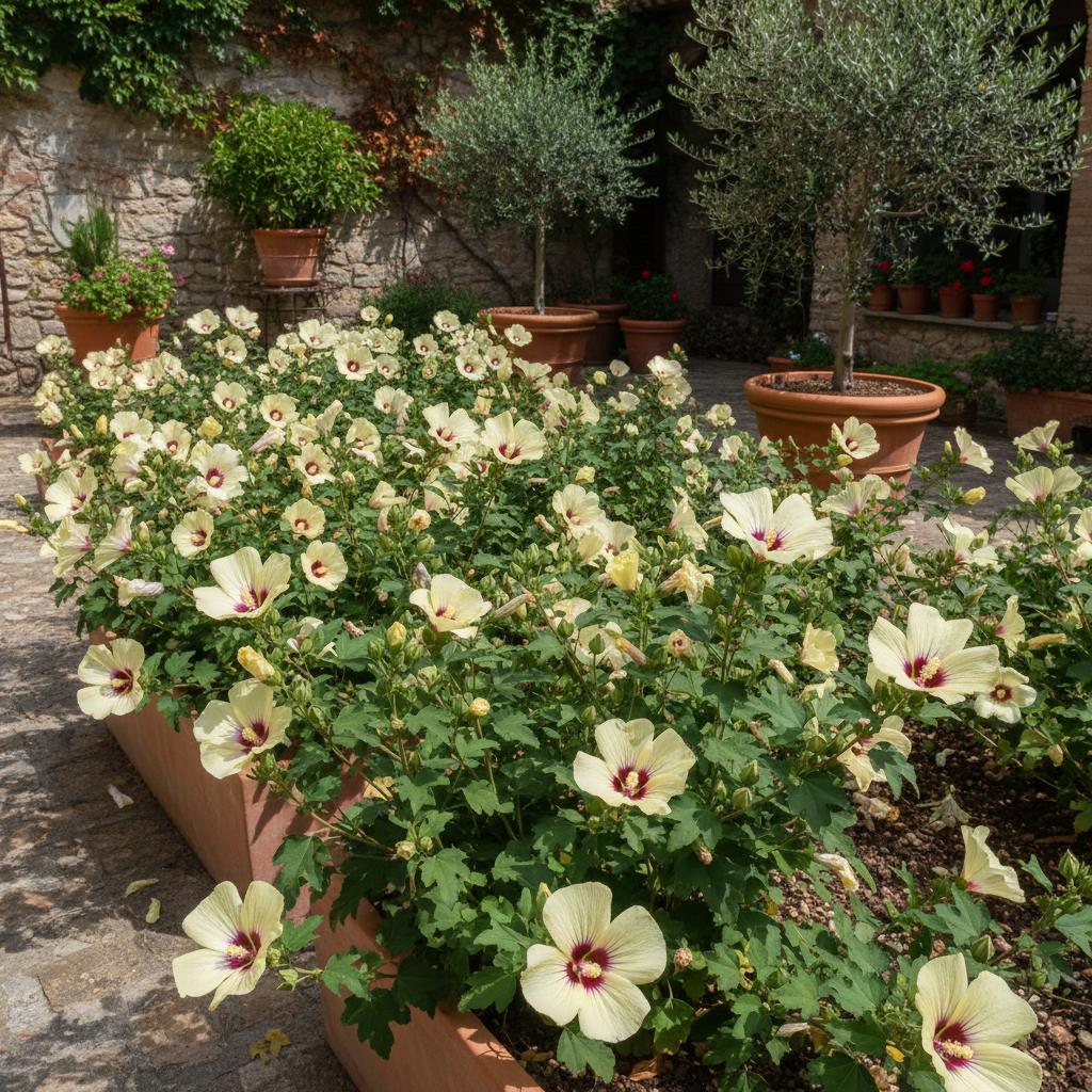 Fior di Mezzanotte (Hibiscus Annuale) (Hibiscus trionum)