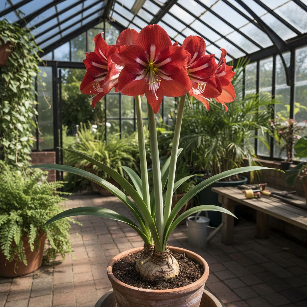 Lirio di San Giuseppe (Hippeastrum reginae)