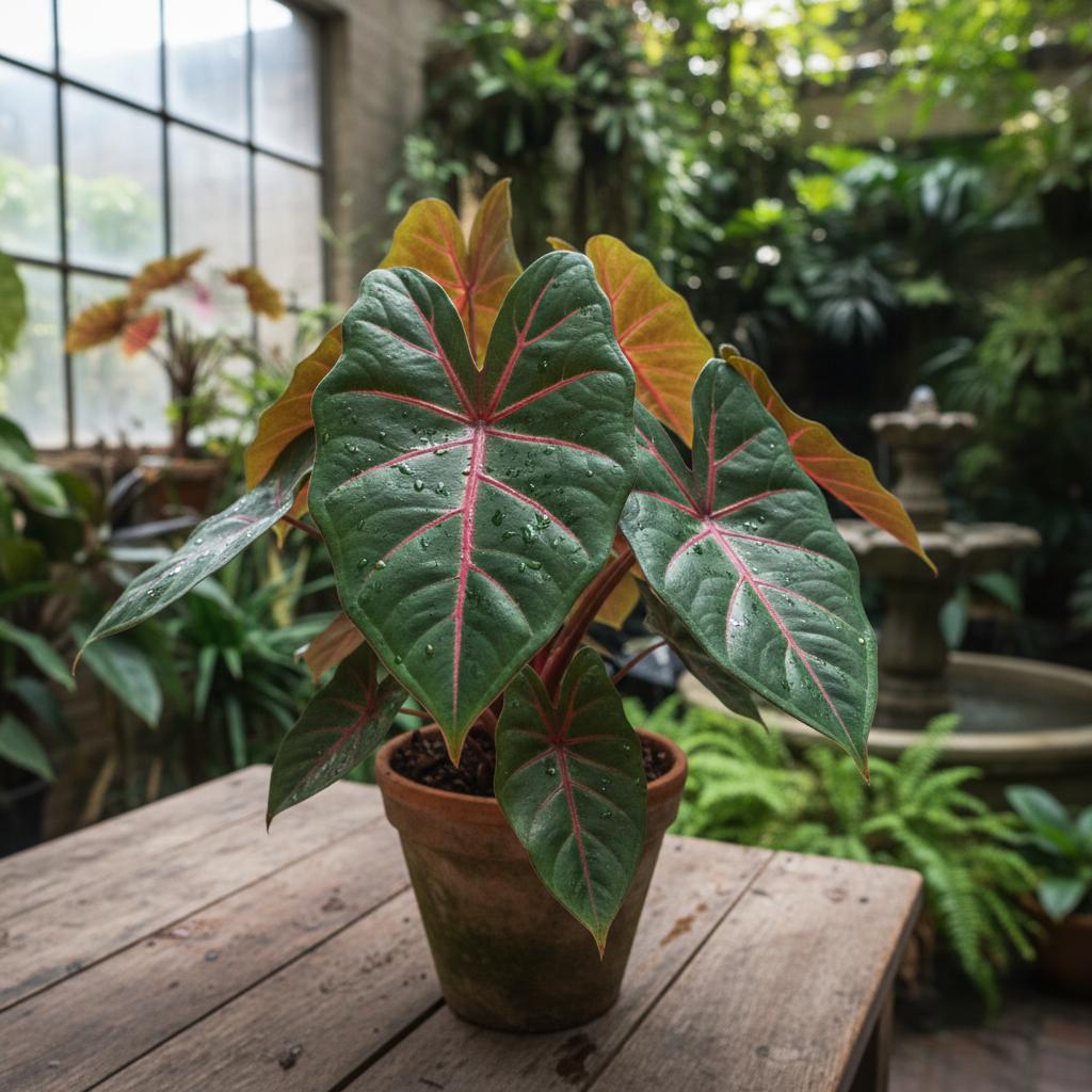 Homalomena rossa (Homalomena rubescens)