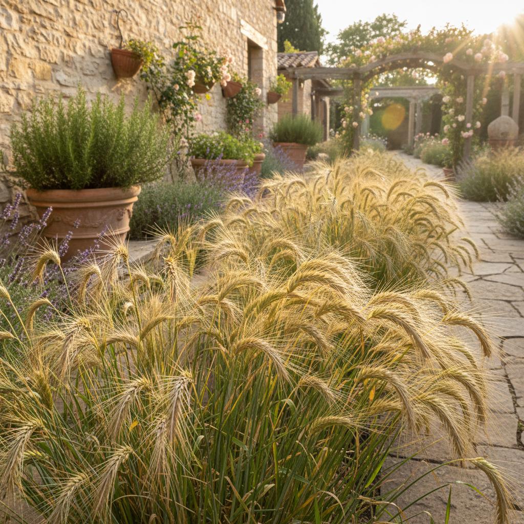 굽은보리 (Hordeum geniculatum)