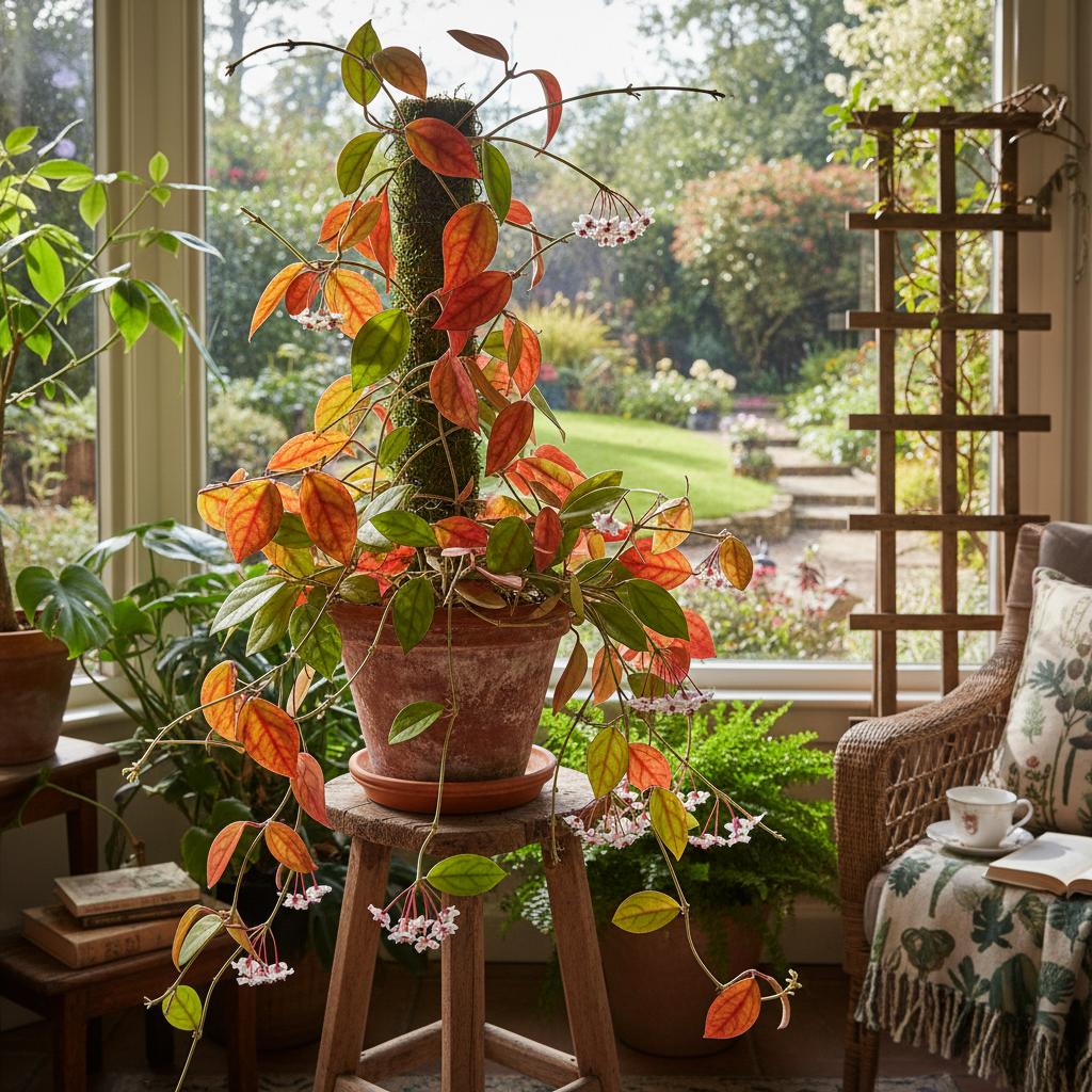 Hoya 'Sunrise' (Pianta di cera 'Sunrise') (Hoya 'Sunrise')