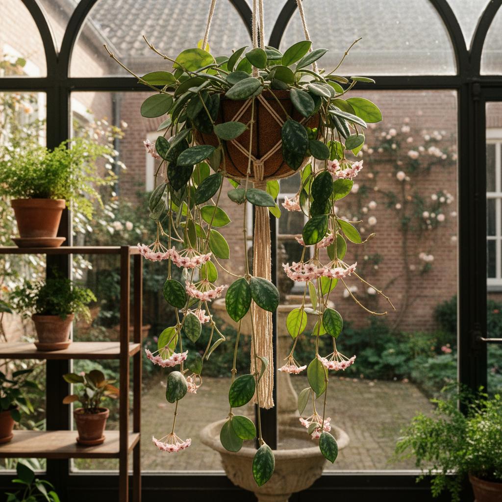 Hoya bilobata (Pianta Cera Bilobata) (Hoya bilobata)