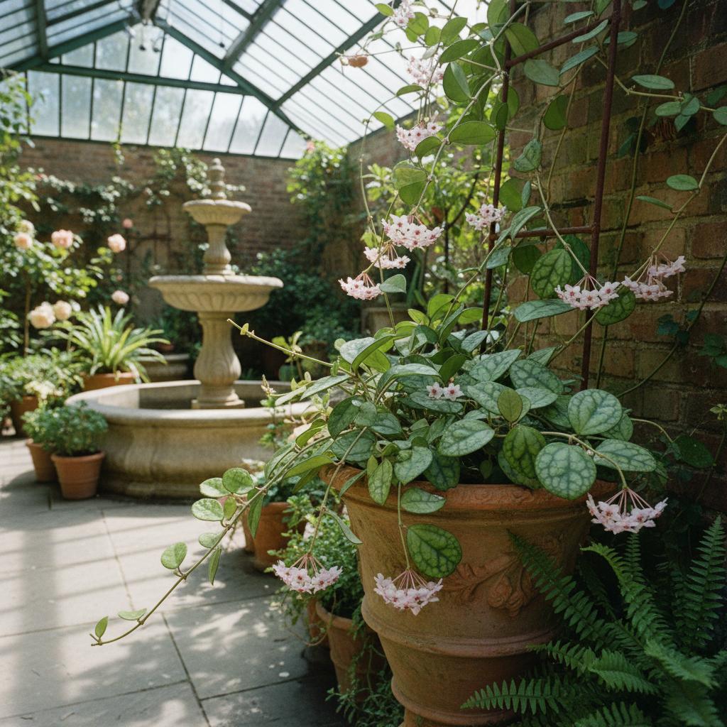 Hoya Chelsea (Pianta Cera Chelsea) (Hoya carnosa 'Chelsea')