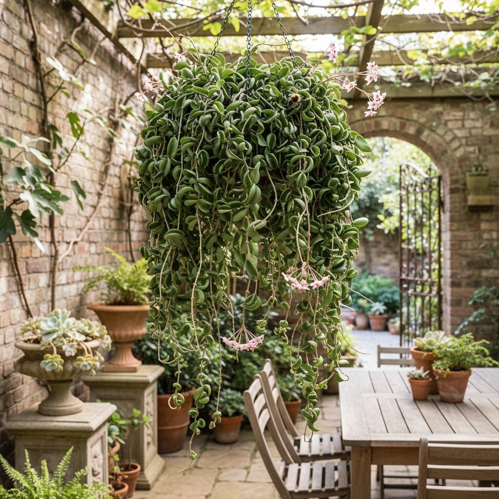 Hoya carnosa 'Compacta' (Hoya a spirale) (Hoya carnosa 'Compacta')