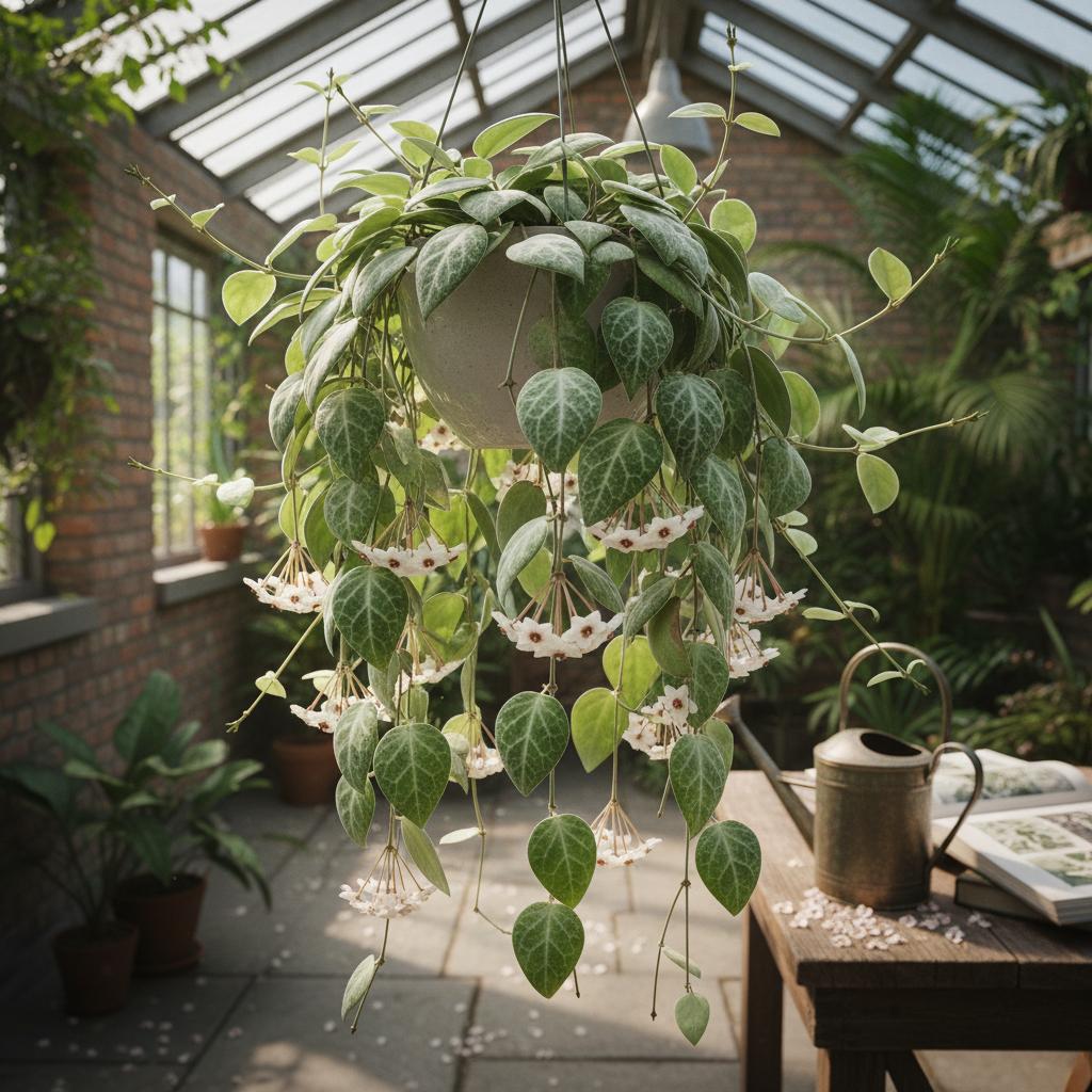 Hoya a foglie di moneta (Hoya nummularioides)
